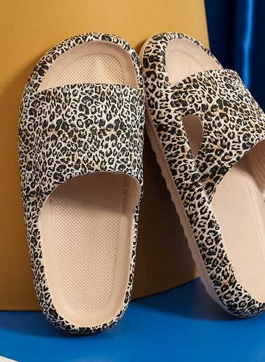 Leopard women's slippers